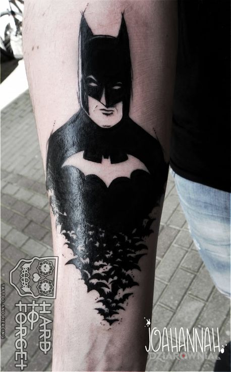 Tatuaż batman - postacie