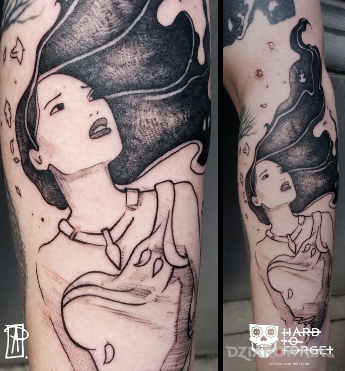 Tatuaż pocahontas - postacie