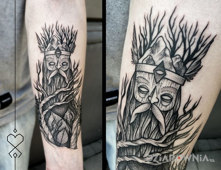 Tatuaż totem - demony