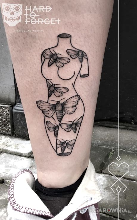 Tatuaż manekin - postacie