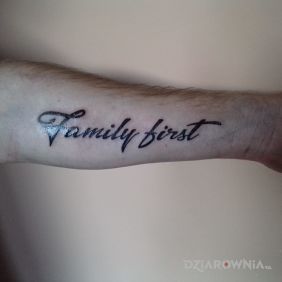 Family first