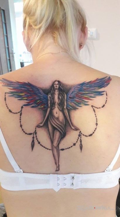 Tatuaż anioł - anioły
