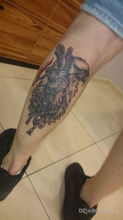 Tatuaż pogromca - patriotyczne