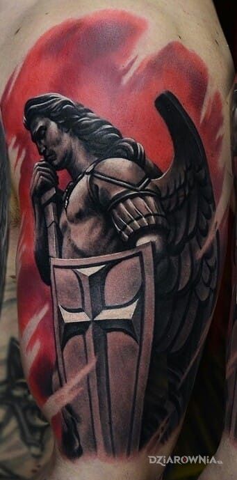 Tatuaż archanioł - anioły