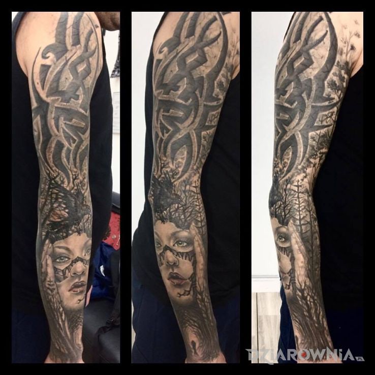 Tatuaż historia nr 2 - rękawy