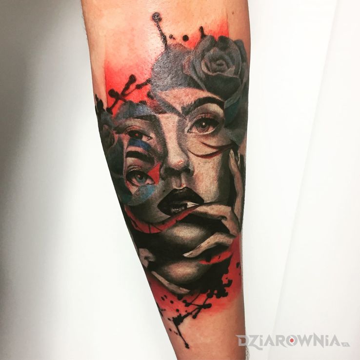 Tatuaż kobieta - postacie