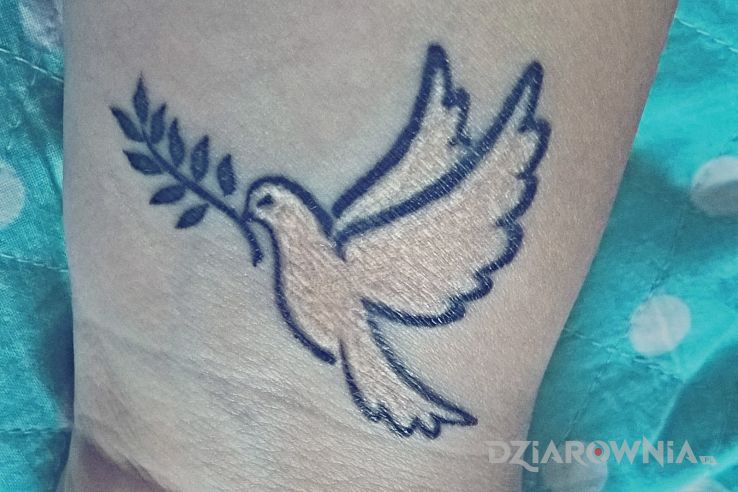 Tatuaż gołąbek - zwierzęta