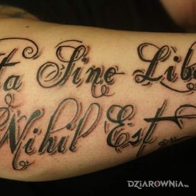 Życie bez wolności jest niczym