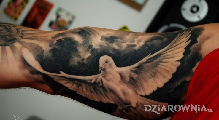 Tatuaż golab - zwierzęta