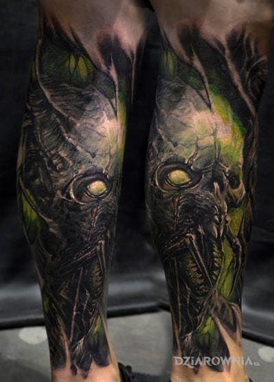 Tatuaż bestia d - postacie