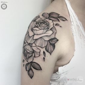 Praca Alexandry z Bad Mojo Tattoo Gdańsk