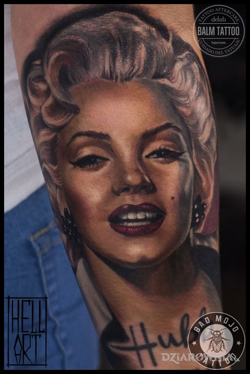 Tatuaż praca eleny z bad mojo tattoo gdańsk - realistyczne