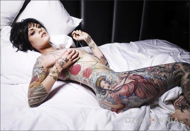 Tatuaż japonskie wzory - seksowne