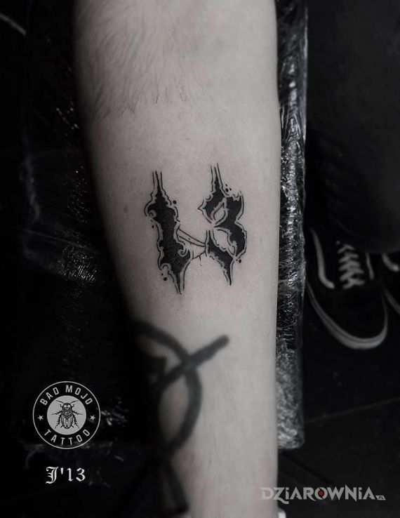 Tatuaż szczęśliwa 13 - pozostałe