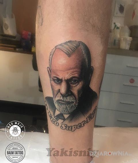 Tatuaż zygmunt freud - postacie
