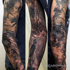 Dziewczyna na plaży