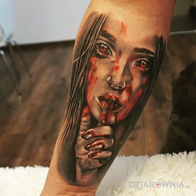 Tatuaż pierwszy - twarze