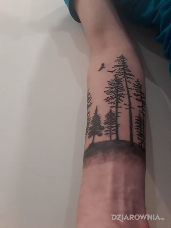 Tatuaż las - pozostałe