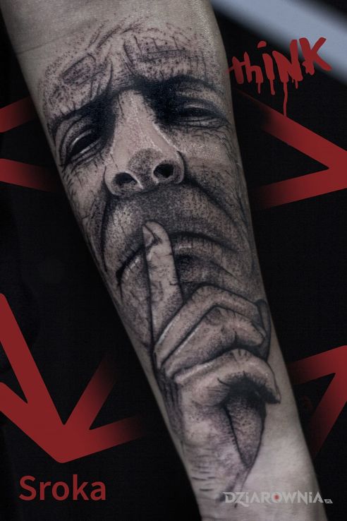 Tatuaż portret - twarze