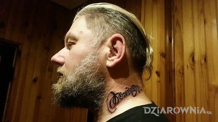 Tatuaż dla zonki - napisy