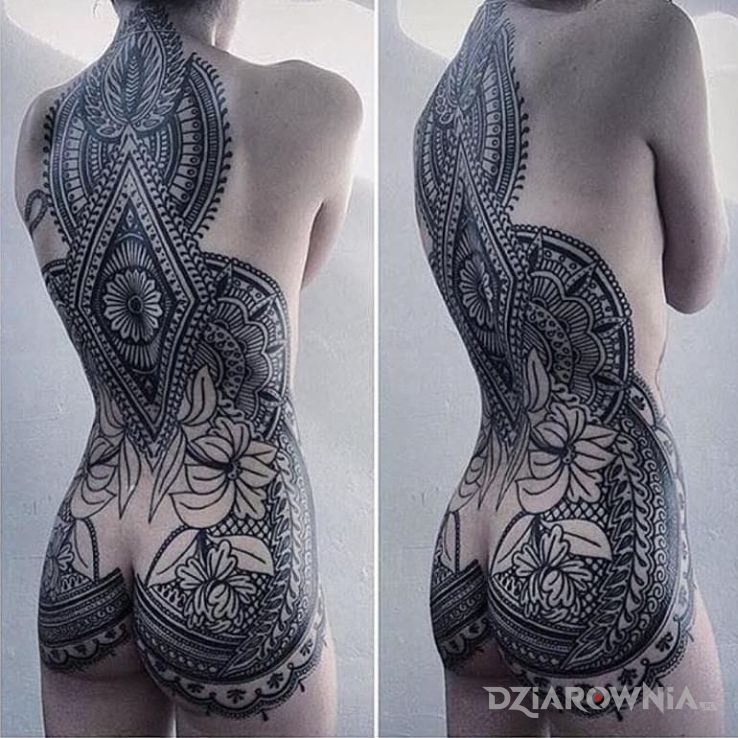 Tatuaż ornamenty - pozostałe