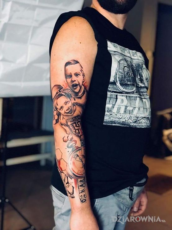 Tatuaż taki mój - twarze