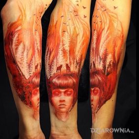 Płomienie na głowie