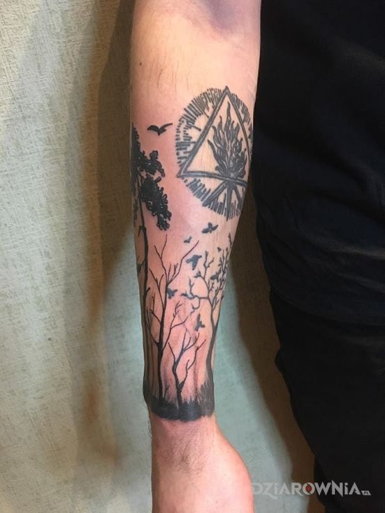 Tatuaż wykonczenie ręki - pozostałe