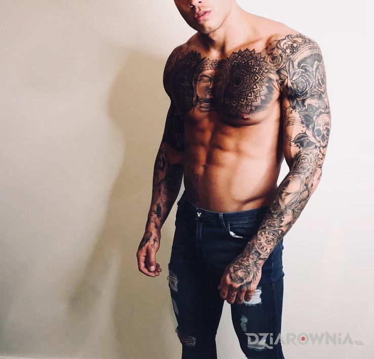 Tatuaż dzik - miłosne