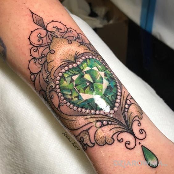 Tatuaż kryształ - pozostałe