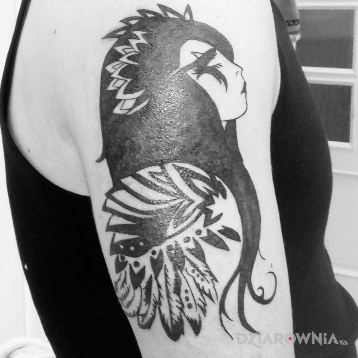 Tatuaż forest elf - postacie