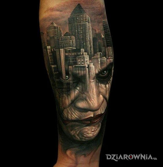 Tatuaż joker - postacie