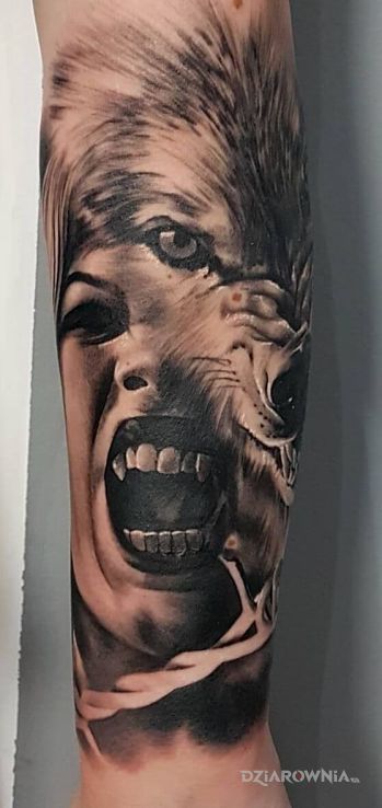 Tatuaż wampire wolf tatoo - postacie