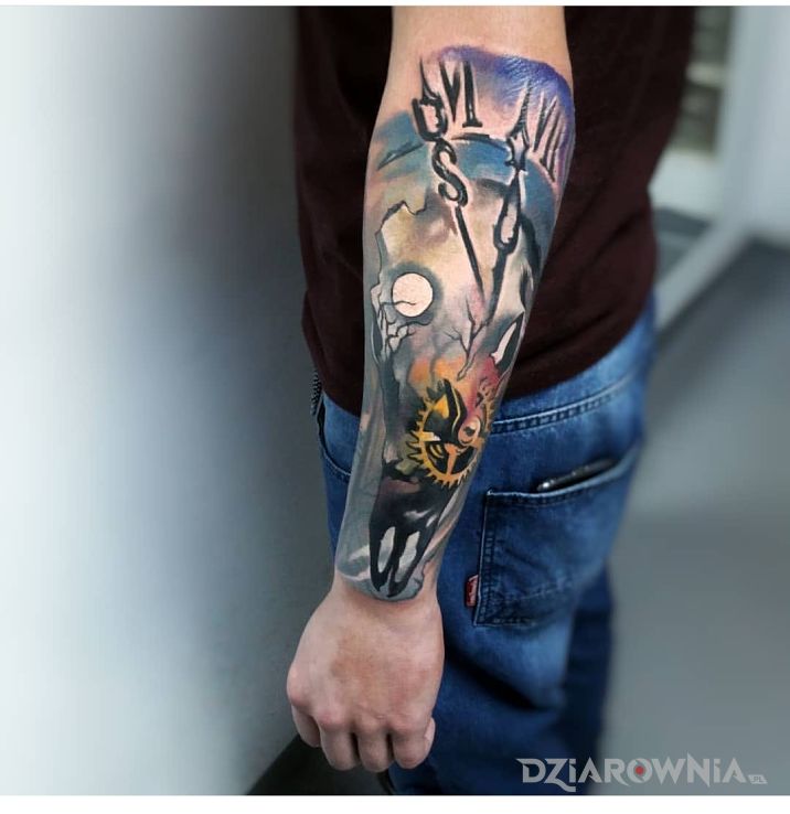 Tatuaż ciąg dalszy - czaszki