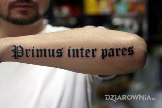 Tatuaż łacina - napisy