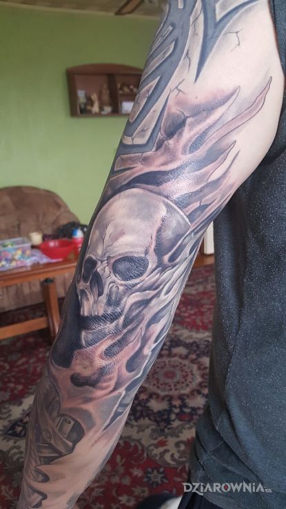 Tatuaż czaszka - czaszki