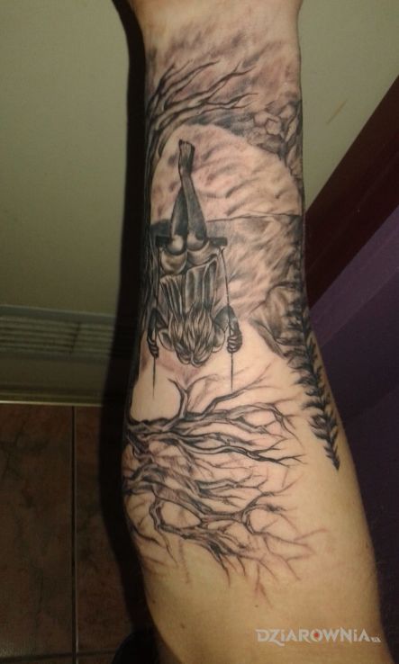 Tatuaż hhhe - demony