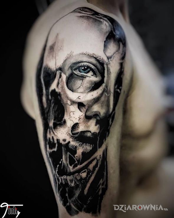 Tatuaż czacha - czaszki