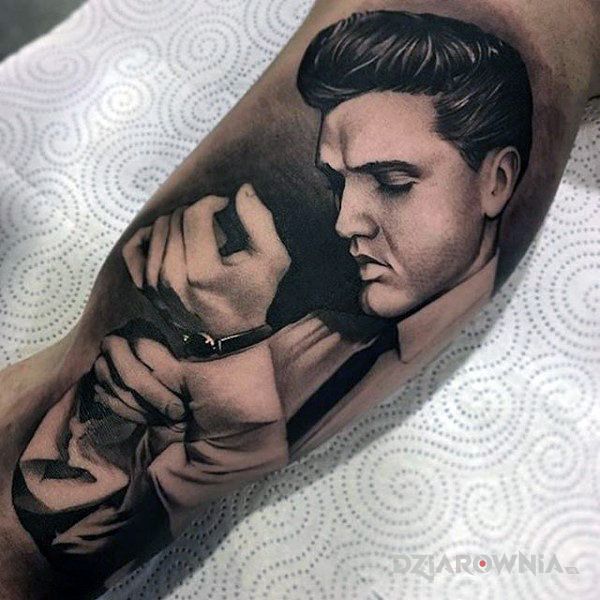 Tatuaż elvis - twarze