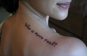 Cytaty na tatuaż dla kobiet #1