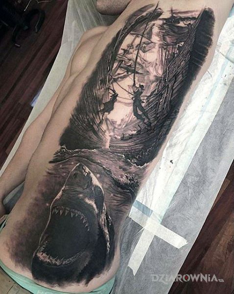 Tatuaż abordaż d - postacie