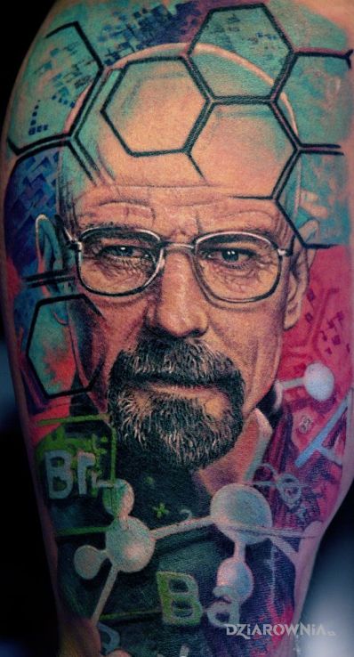 Tatuaż walter white - postacie