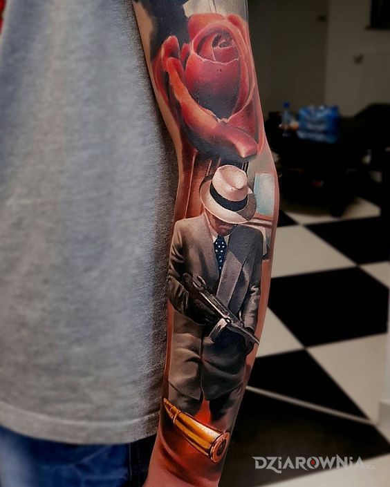 Tatuaż gangster - postacie