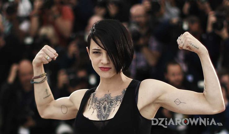 Tatuaż asia argento - tatuaże - Asia Argento
