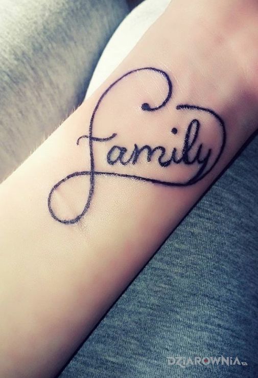 Tatuaż tatuaz - napisy