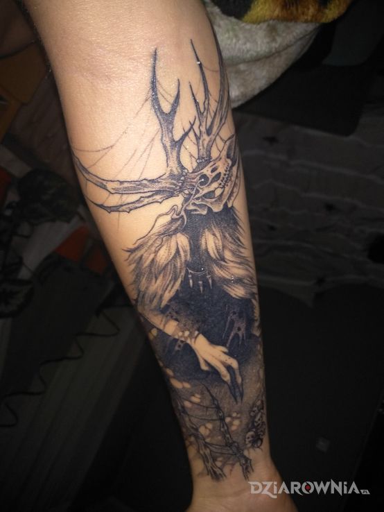 Tatuaż leszy - postacie