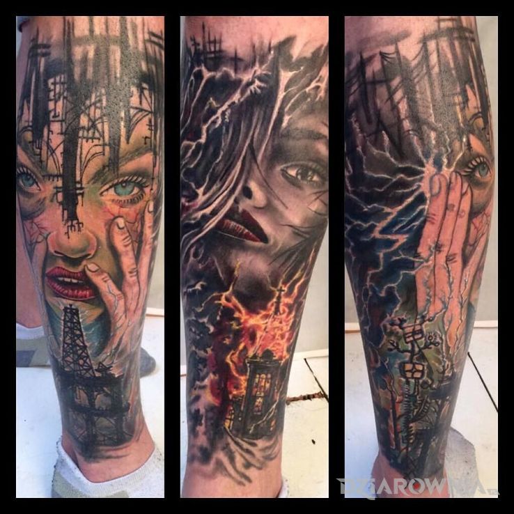 Tatuaż historia 3 - twarze