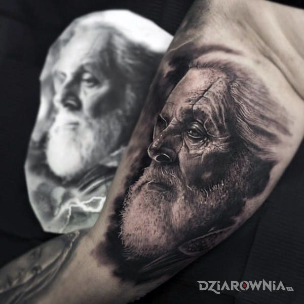 Tatuaż filmowy odyn - postacie