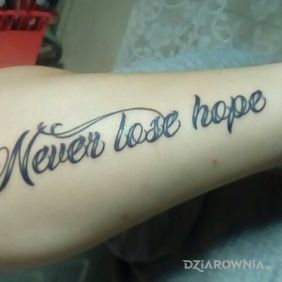 Nigdy nie trać nadziei