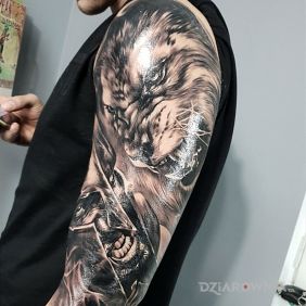 #Spartan #Lion #Tattoo